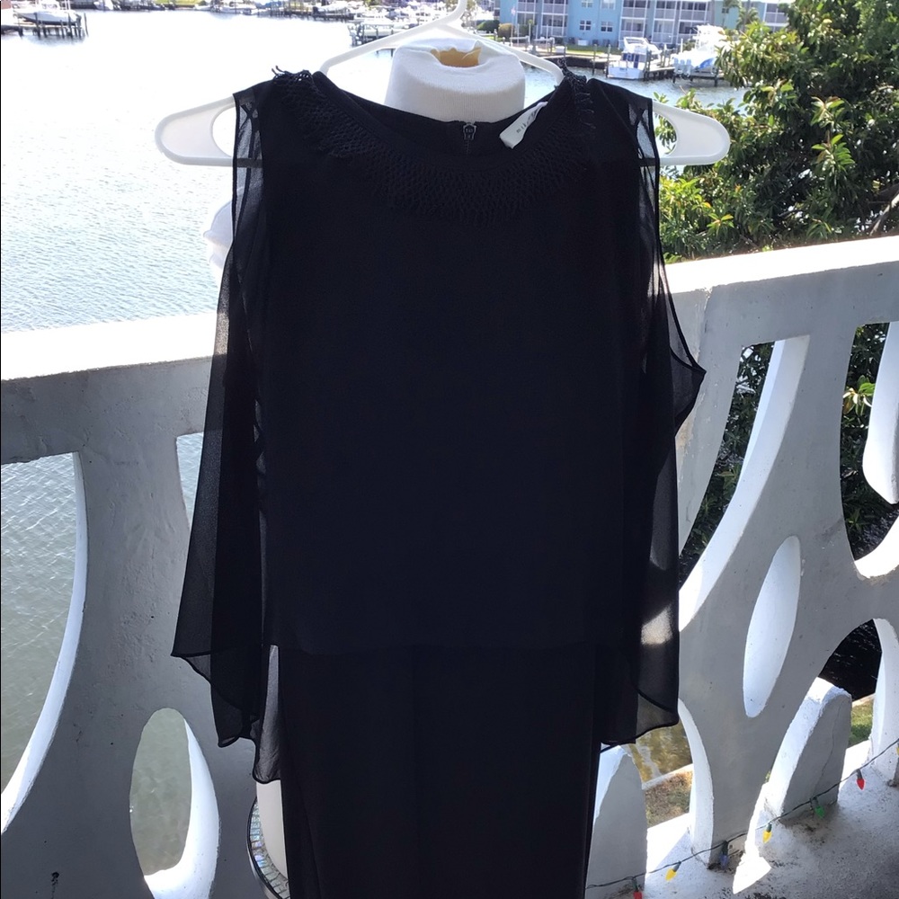 Mika & Gali Elsa Sleeveless Dress Zip Closure Exclusively Ours Lord&Taylor NWT